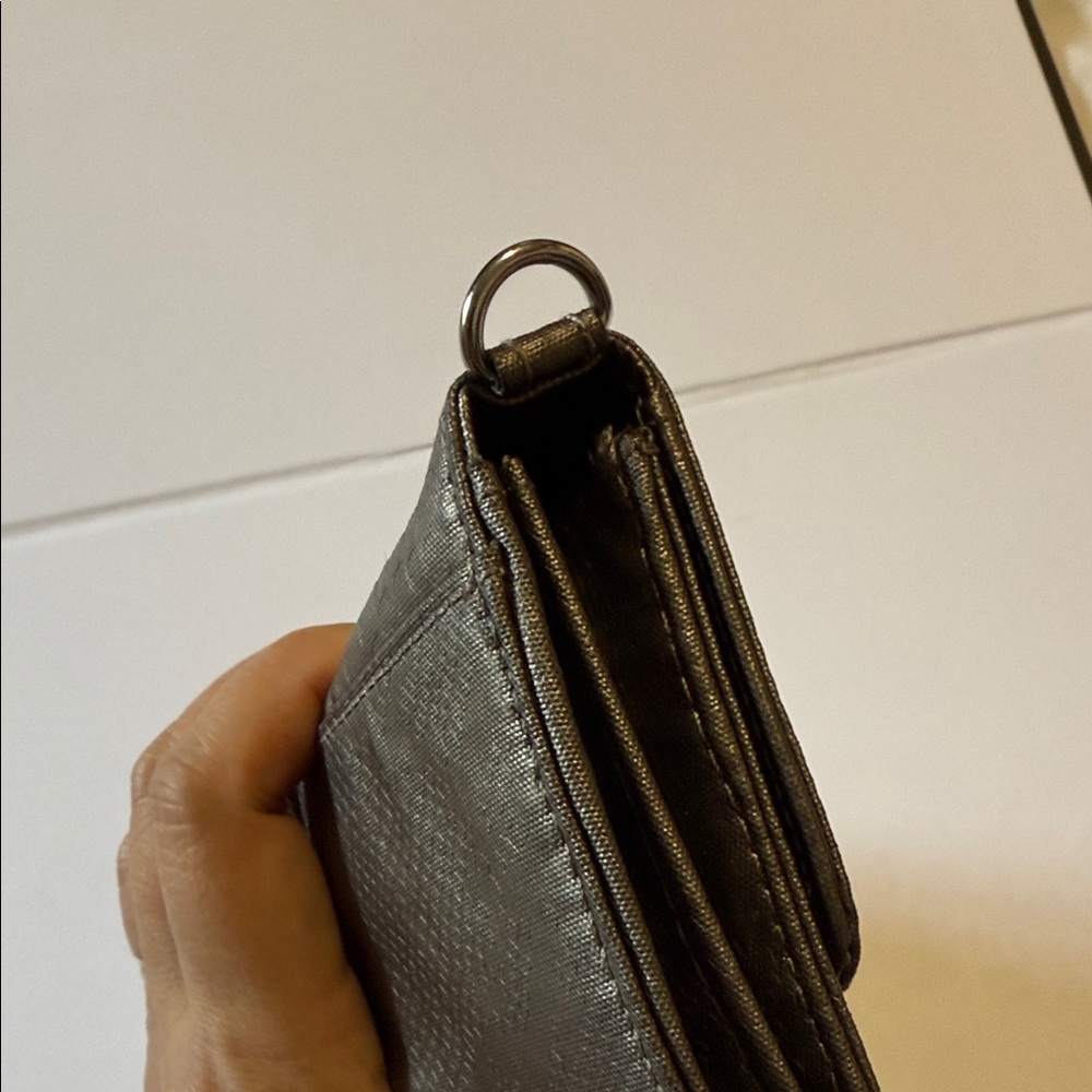 Kipling Bronze Wallet Crossbody (missing strap) - Picture 5 of 11